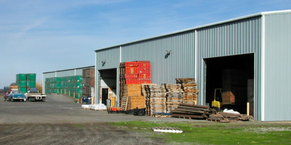 Oregon Seed Cleaning Steel Agricultural Building located in Brooks, Oregon - Exterior Photo