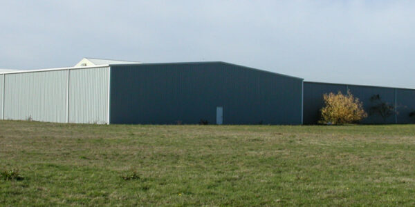 Oregon Seed Cleaning Steel Agricultural Building located in Brooks, Oregon - Exterior Photo
