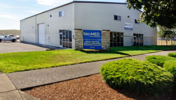 Bio-Med Commercial Steel Building in Salem, Oregon