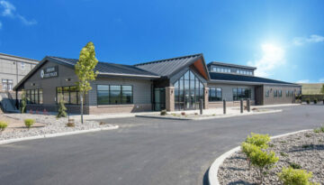 Pendleton Forensics Laboratory Steel Building in Pendleton, Oregon - Exterior Photo