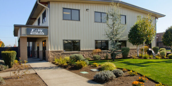 F&W Fence Company Steel Building located in Salem, Oregon - Exterior Photo
