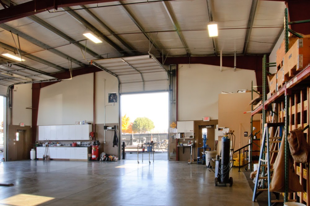 F&W Fence Steel Building Interior Photo