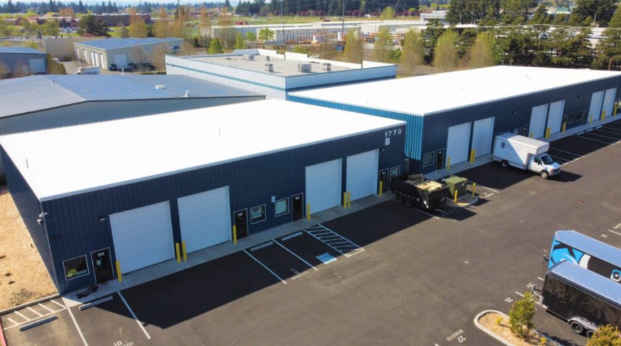 Exterior Photo - Steel Commercial Warehouse Park in Vancouver, WA
