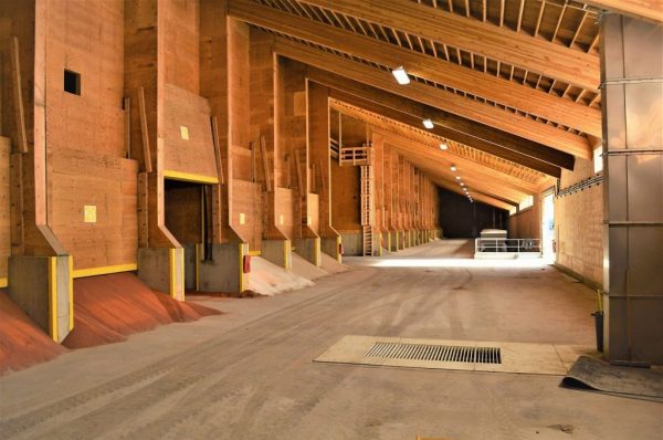 Seed Cleaner Bulk Storage Building Interior