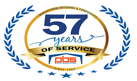 57 YEARS OF SERVICE LOGO